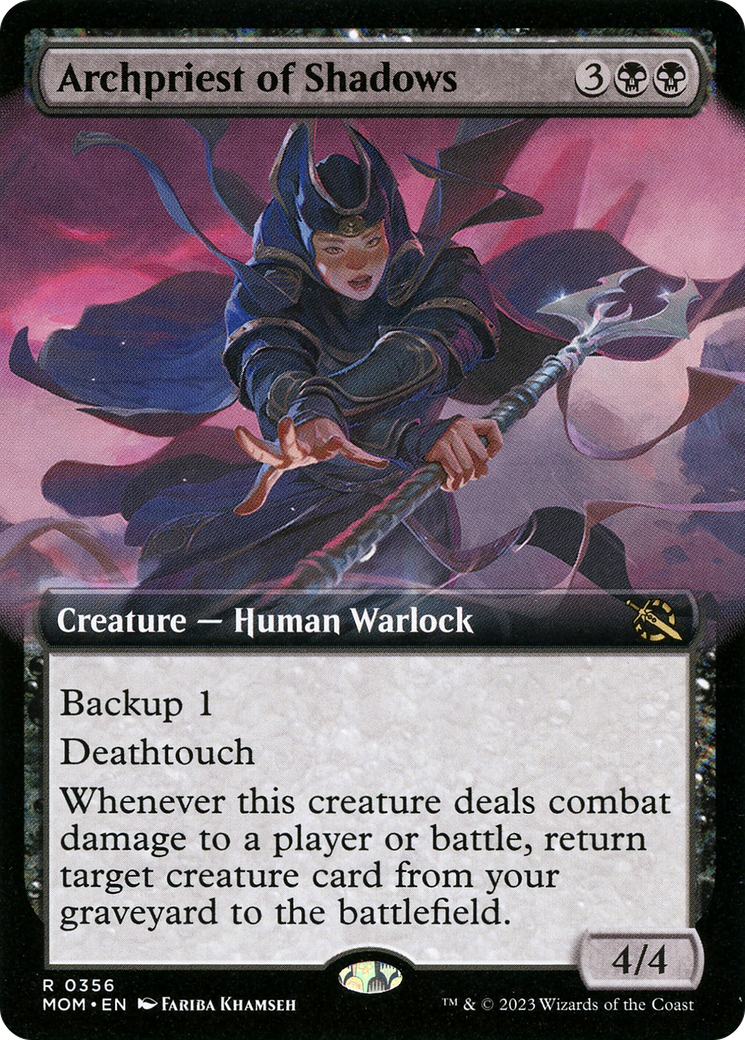 Archpriest of Shadows (Extended Art) (356) [March of the Machine]