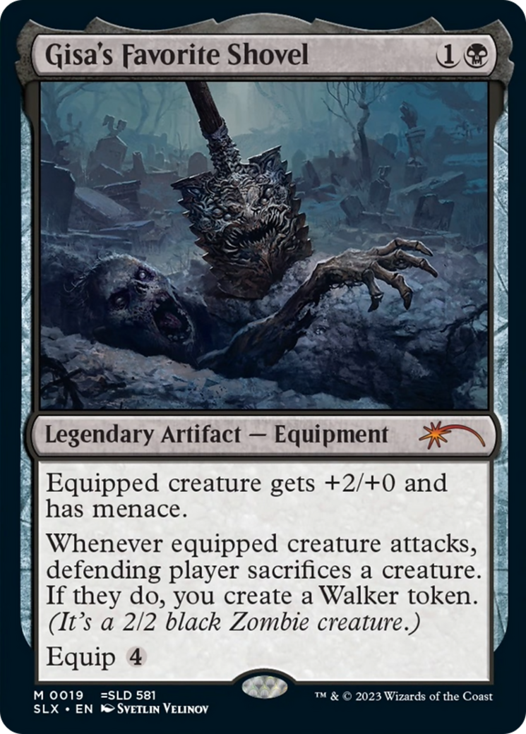 Gisa's Favorite Shovel (19) [SLX Cards]