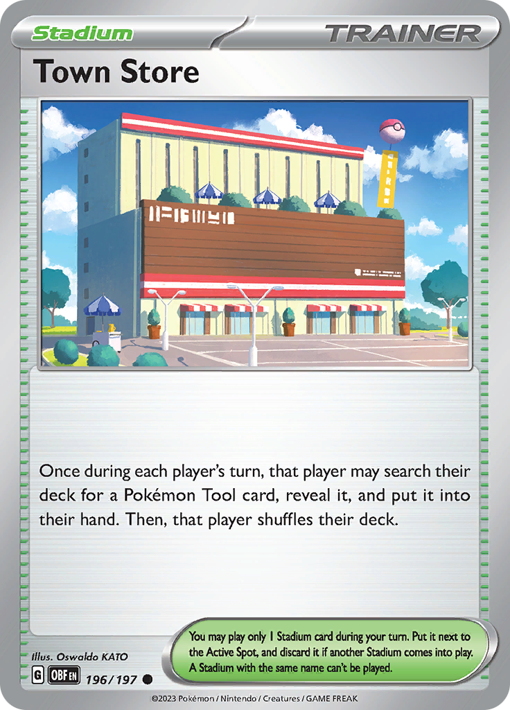 Town Store (196/197) [SV03: Obsidian Flames]