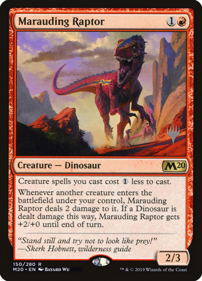 Marauding Raptor (150) [Promo Pack: Core Set 2020]