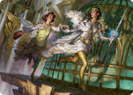 Daring Escape Art Card (18) [Art Series: Streets of New Capenna]