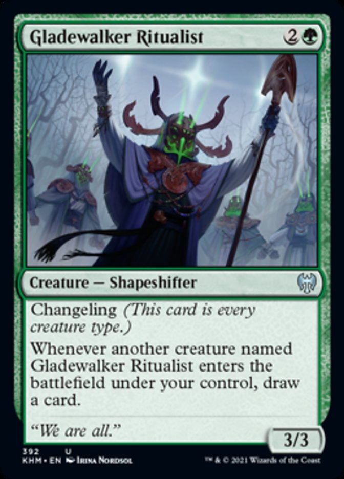 Gladewalker Ritualist (392) [Kaldheim]