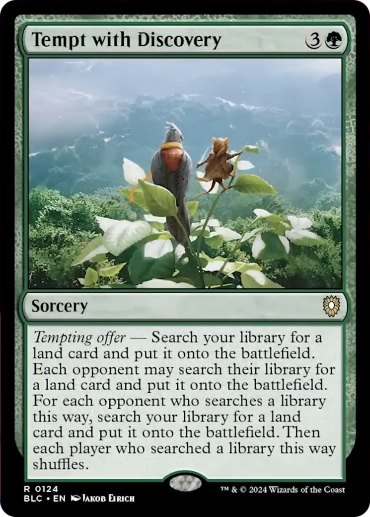 Tempt with Discovery (124) [Commander: Bloomburrow]