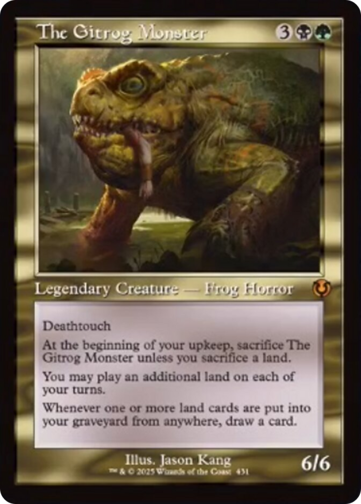 The Gitrog Monster (Retro Frame) (431) [Innistrad Remastered]