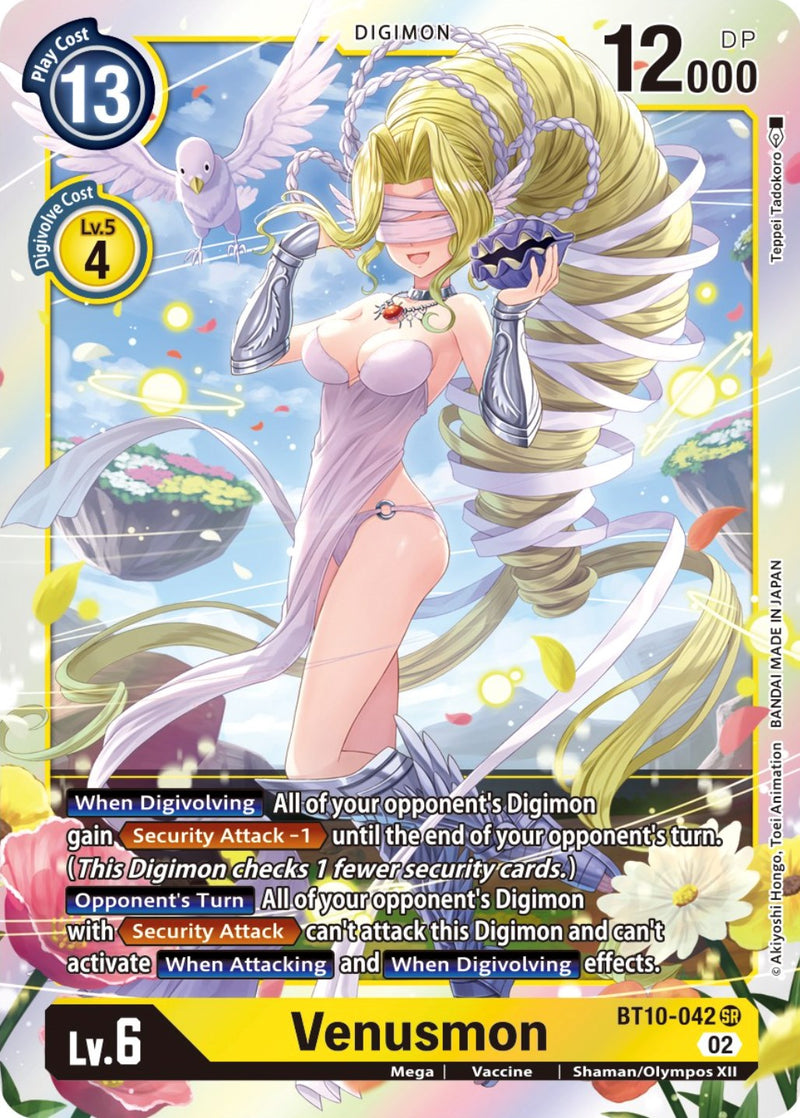 Venusmon (BT10-042 SR) [Xros Encounter]