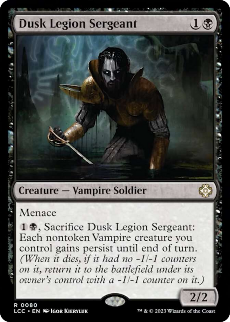 Dusk Legion Sergeant (80) [Commander: The Lost Caverns of Ixalan]