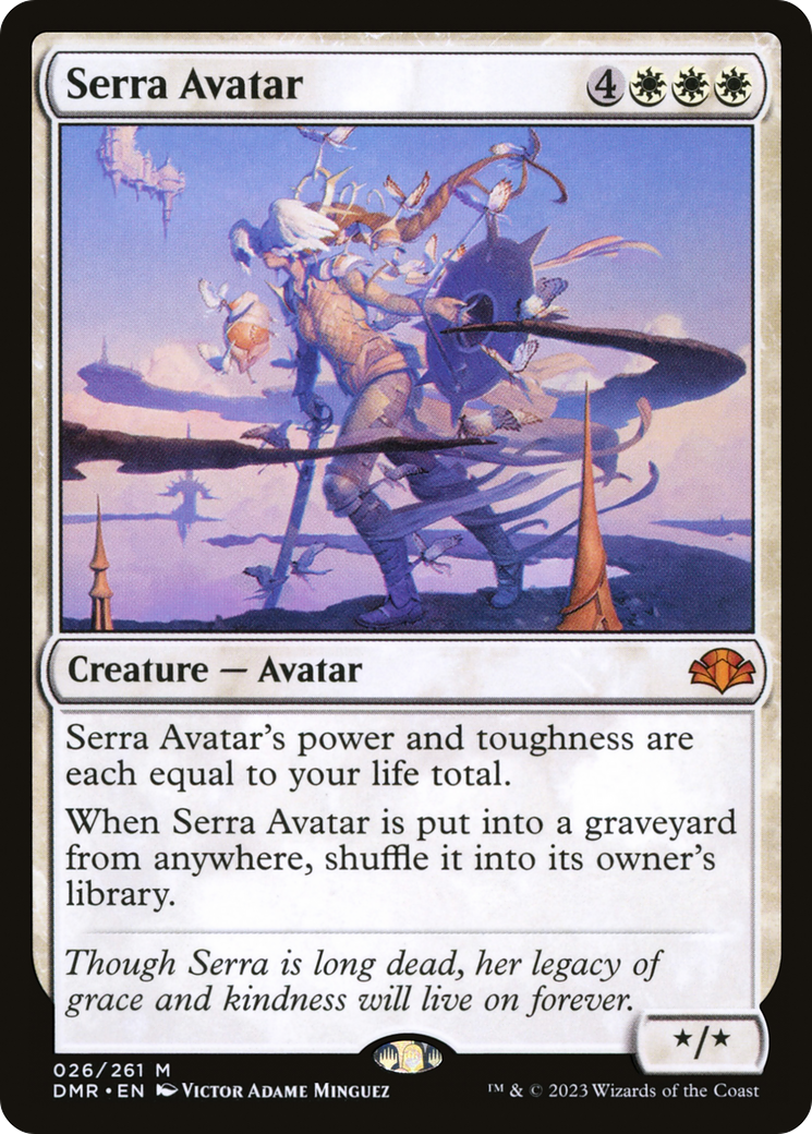 Serra Avatar (26) [Dominaria Remastered]