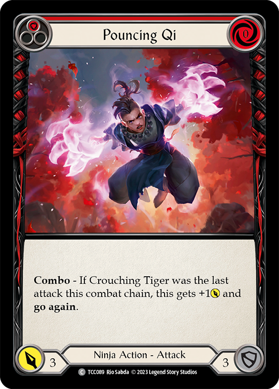 Pouncing Qi (Red) (TCC089) [Round the Table: TCCxLSS]