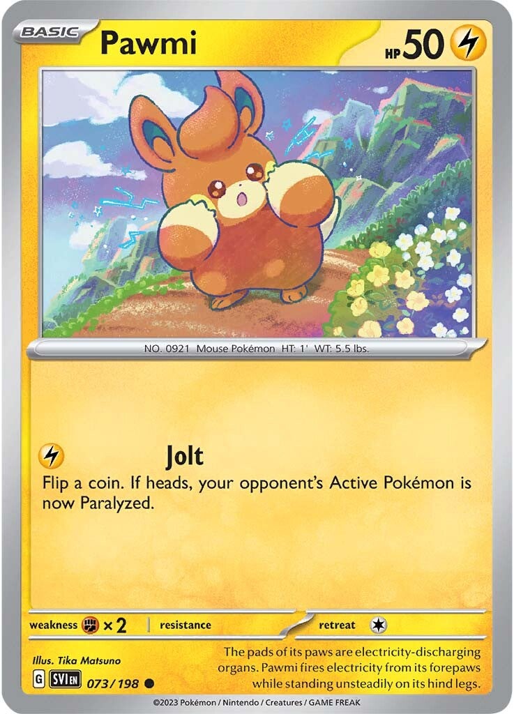 Pawmi (073/198) [SV01: Scarlet & Violet Base Set]