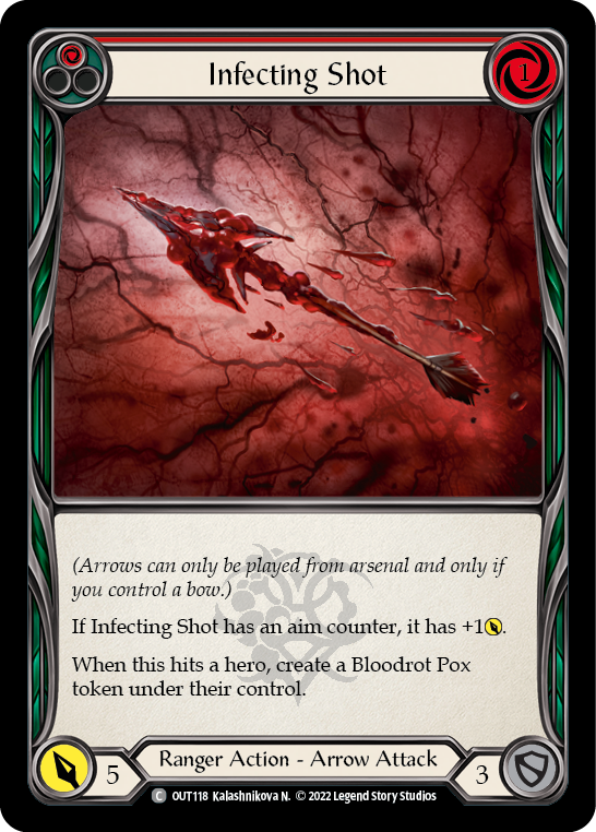 Infecting Shot (Red) (OUT118) [Outsiders]