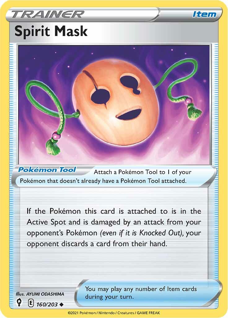 Spirit Mask (160/203) [SWSH07: Evolving Skies]