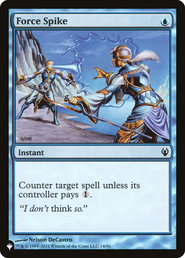Force Spike (14/90) [The List Reprints]