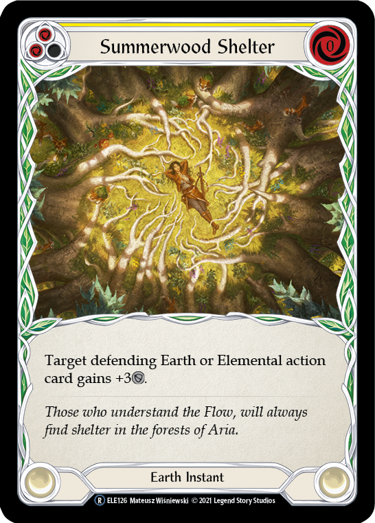 Summerwood Shelter (Yellow) (ELE126) [Tales of Aria]