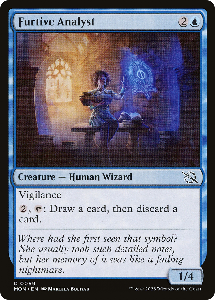 Furtive Analyst (59) [March of the Machine]