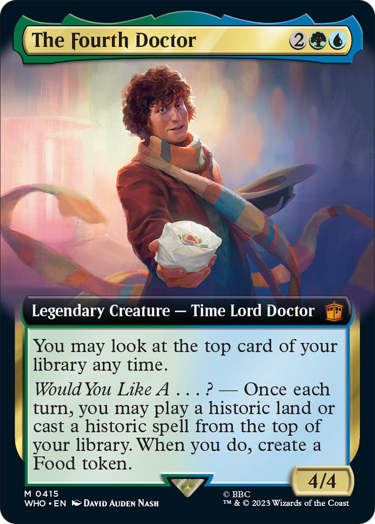 The Fourth Doctor (Extended Art) (415) [Universes Beyond: Doctor Who]
