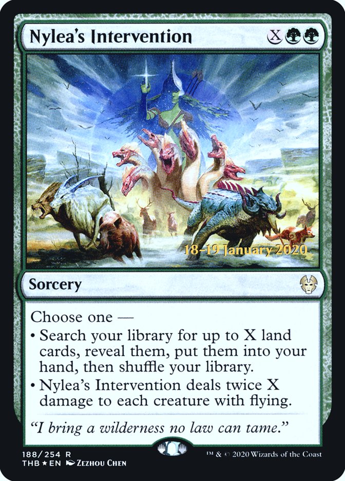 Nylea's Intervention (188) [Prerelease Cards]