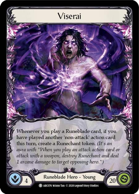 Nebula Blade // Viserai (ARC077 // ARC076) [Arcane Rising]