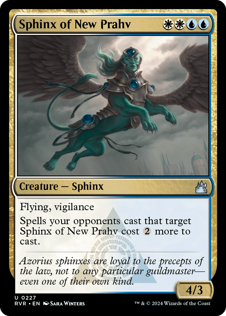 Sphinx of New Prahv (227) [Ravnica Remastered]