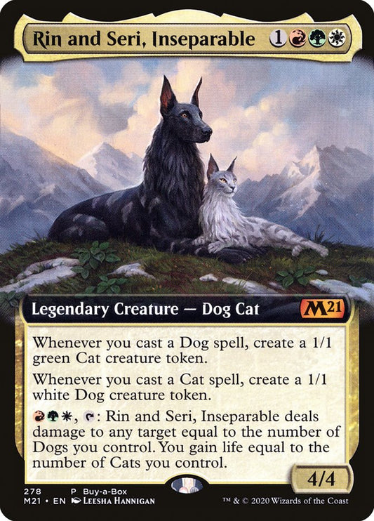 Rin and Seri, Inseparable (Buy-A-Box) [Core Set 2021]