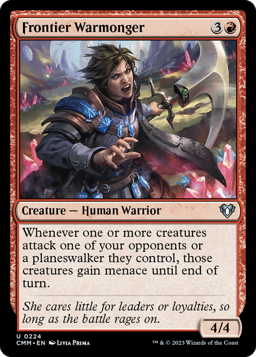 Frontier Warmonger [Commander Masters]