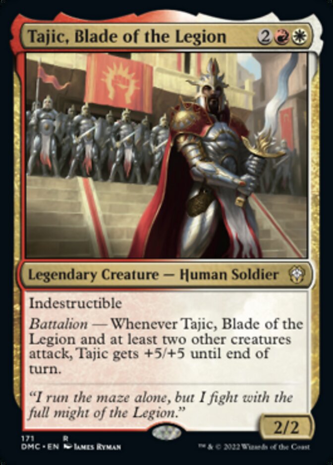 Tajic, Blade of the Legion (171) [Commander: Dominaria United]