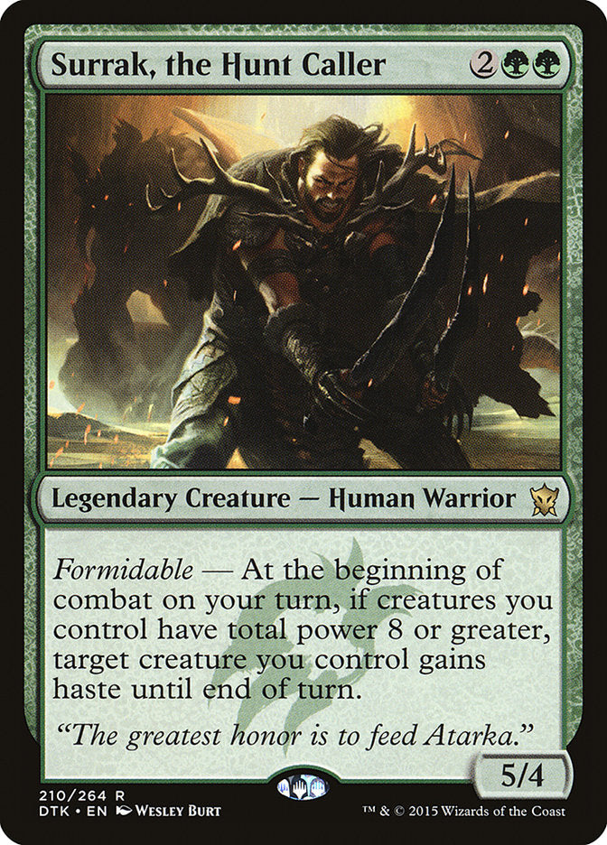 Surrak, the Hunt Caller (210) [Dragons of Tarkir]