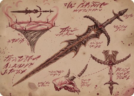 Blackblade Reforged Art Card (56) [Art Series: The Brothers' War]