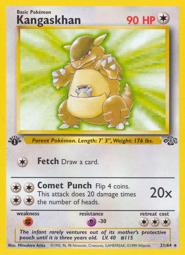 Kangaskhan (21) (21/64) [Jungle]