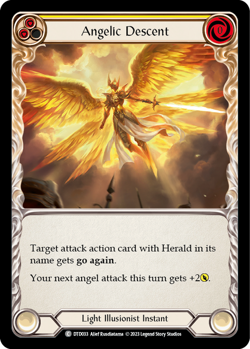 Angelic Descent (Yellow) [DTD033] (Dusk Till Dawn)