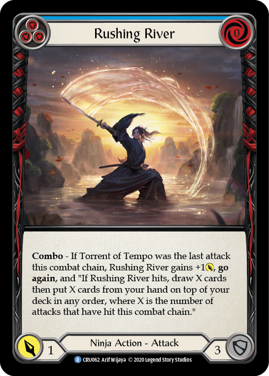 Rushing River (Blue) (CRU062) [Crucible of War]
