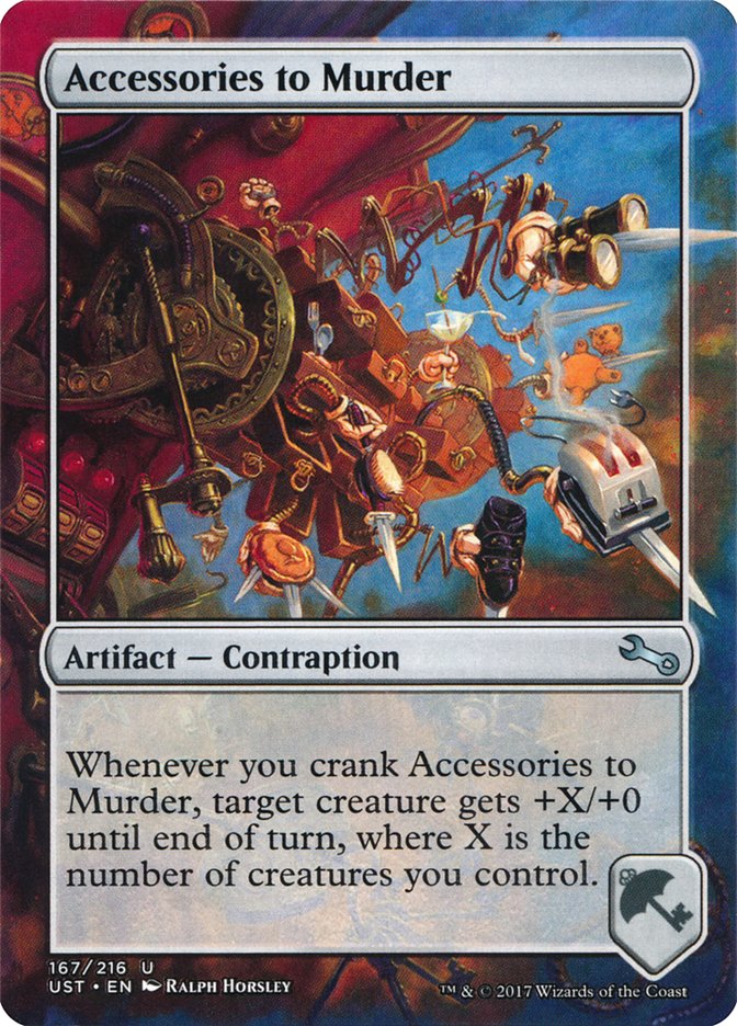 Accessories to Murder (167) [Unstable]