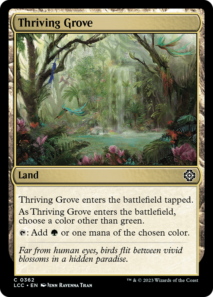 Thriving Grove (362) [Commander: The Lost Caverns of Ixalan]