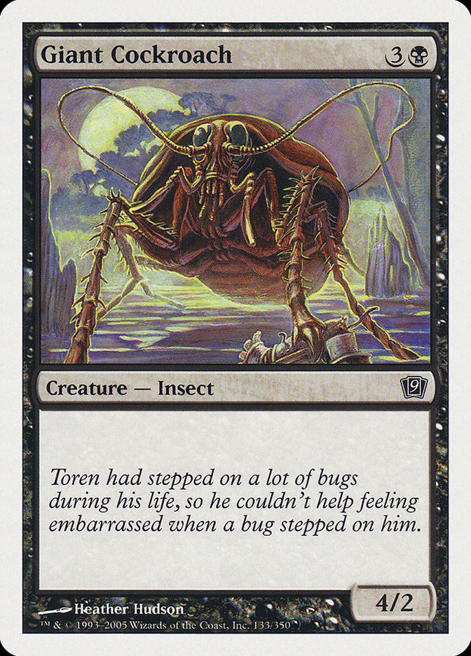 Giant Cockroach (133) [9th Edition]