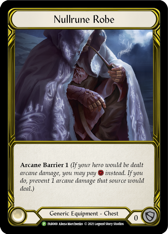 Nullrune Robe (Golden) - FAB069 (FAB069) [Flesh and Blood: Promo Cards]