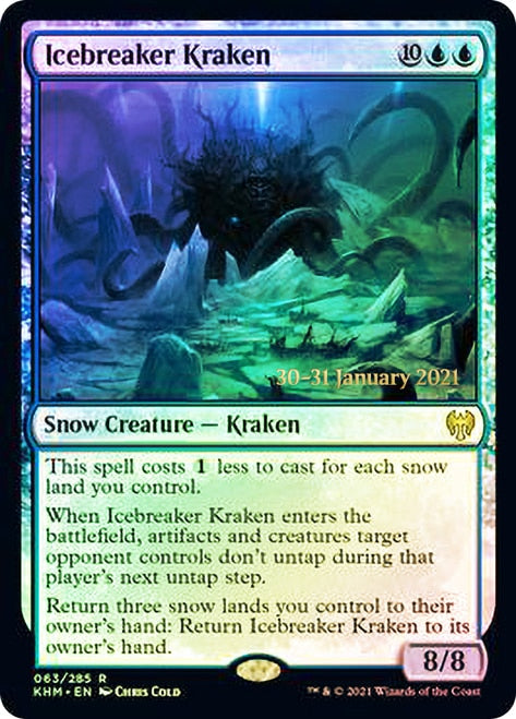 Icebreaker Kraken (63) [Prerelease Cards]