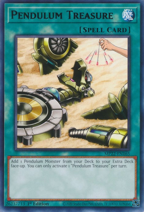 Pendulum Treasure (MP22-EN165) [2022 Tin of the Pharaoh's Gods]