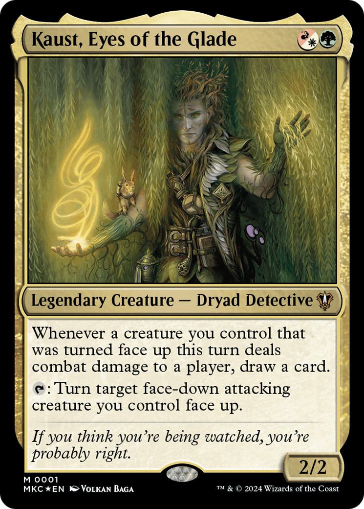 Kaust, Eyes of the Glade (1) [Commander: Murders at Karlov Manor]