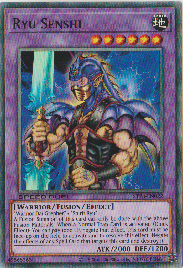 Ryu Senshi (STP3-EN022) [Speed Duel: Tournament Pack 3]