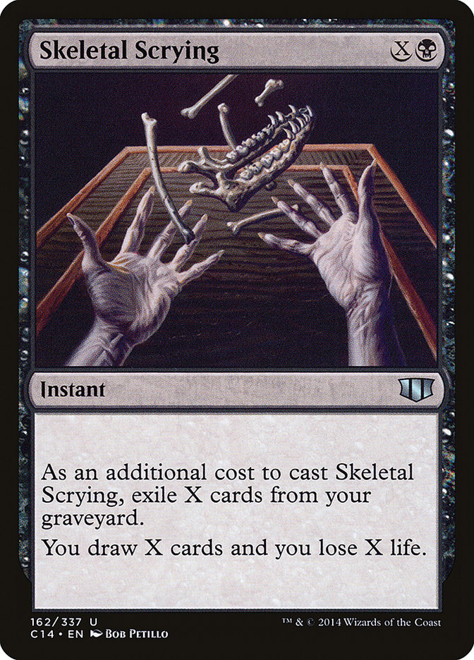 Skeletal Scrying (162) [Commander 2014]