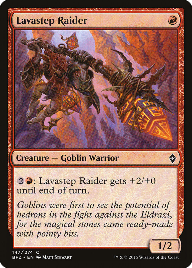 Lavastep Raider (147) [Battle for Zendikar]