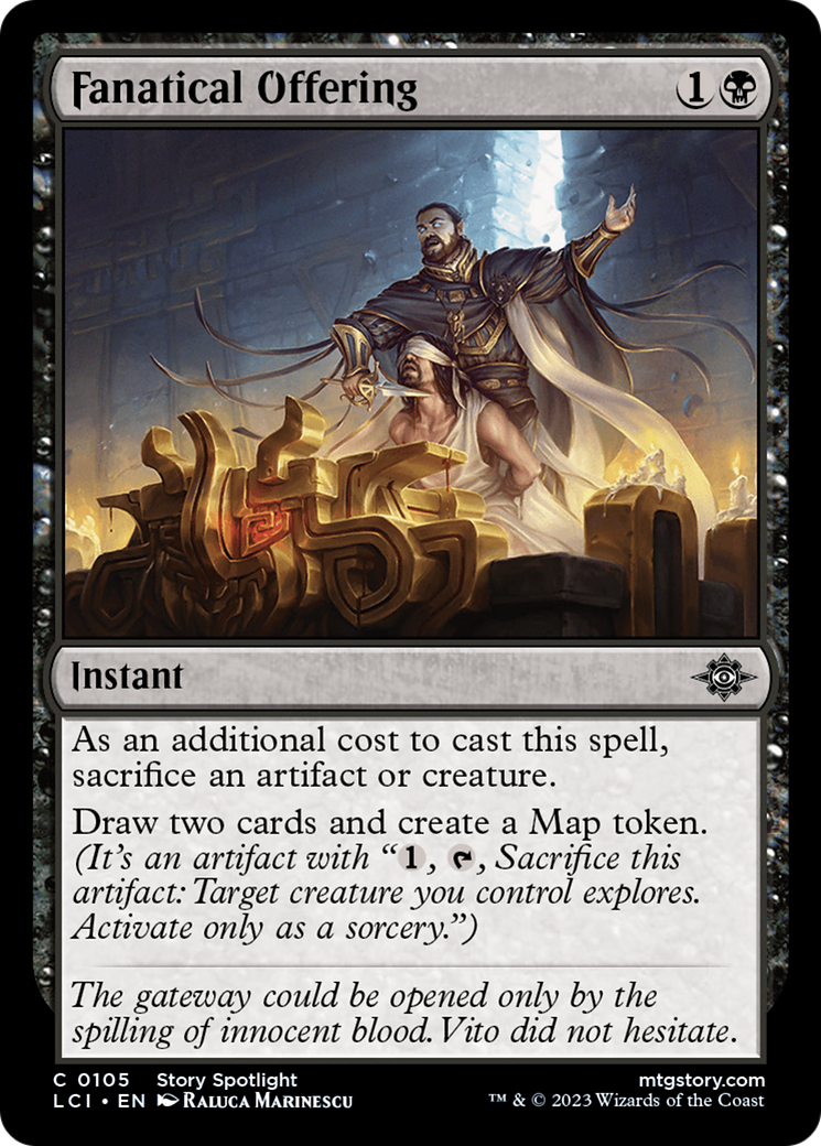 Fanatical Offering (105) [The Lost Caverns of Ixalan]