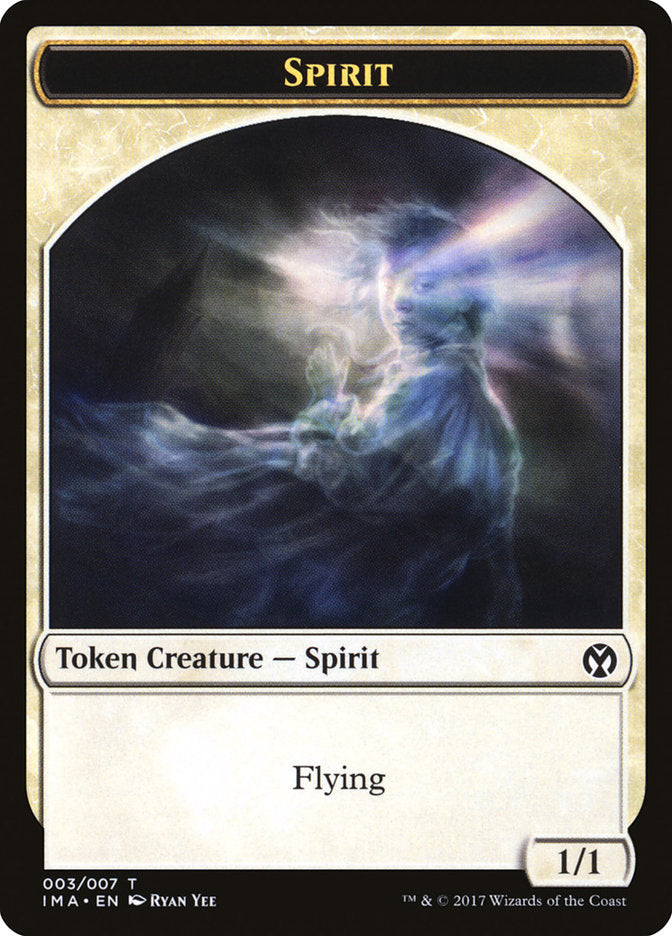 Spirit Token (003) (3) [Iconic Masters]