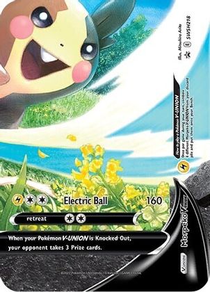 Morpeko V-Union - SWSH218 (SWSH218) [SWSH: Sword & Shield Promo Cards]