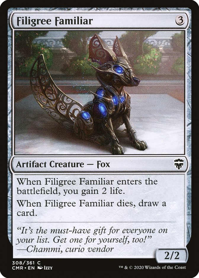 Filigree Familiar (308) [Commander Legends]