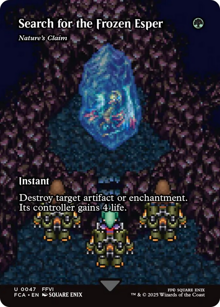 Search for the Frozen Esper - Nature's Claim (Showcase) (47) [FINAL FANTASY: Through the Ages]