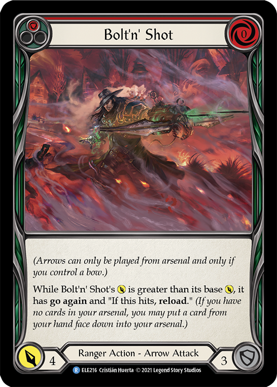 Bolt'n' Shot (Red) (ELE216) [Tales of Aria]