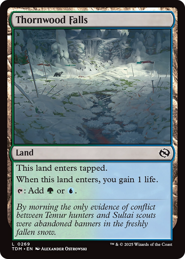 Thornwood Falls (269) [Tarkir: Dragonstorm]