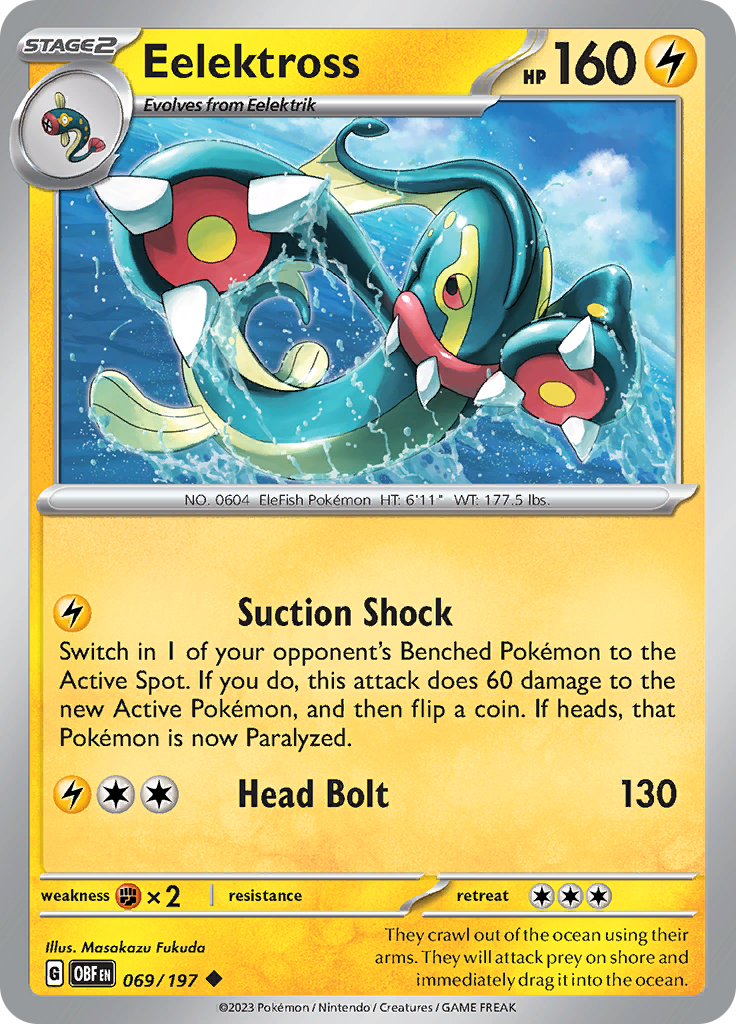 Eelektross (069/197) [SV03: Obsidian Flames]