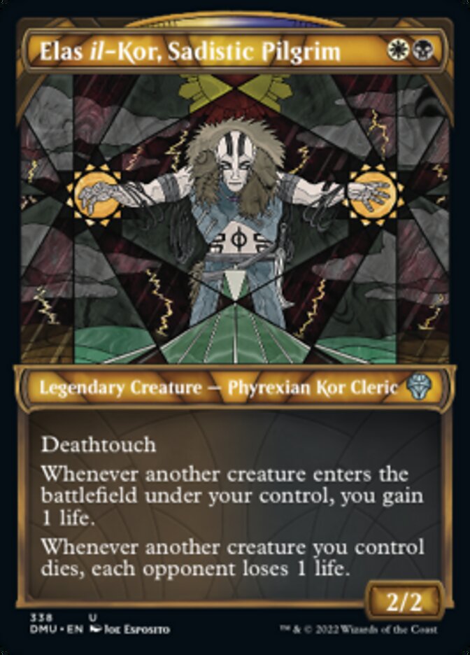 Elas il-Kor, Sadistic Pilgrim (Textured Foil) (338) [Dominaria United]