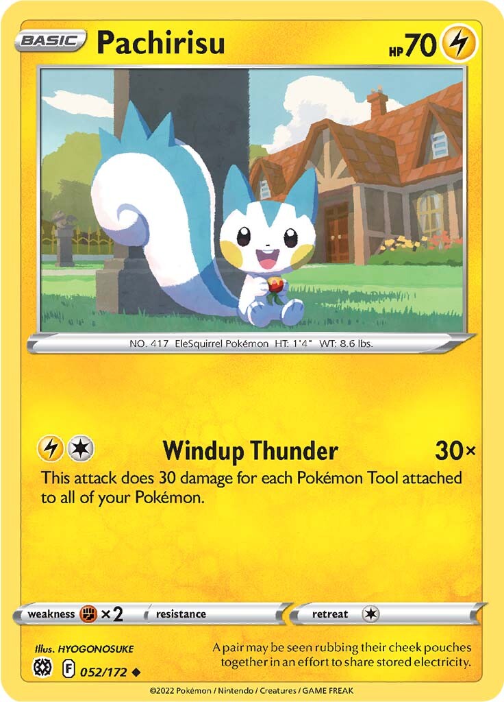 Pachirisu (052/172) [SWSH09: Brilliant Stars]